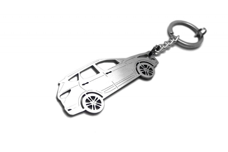 Car Keychain for Hyundai SantaFe III (type STEEL) - decoinfabric