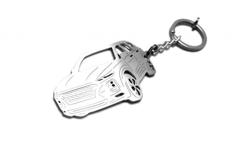 Car Keychain for Hyundai SantaFe IV (type 3D) - decoinfabric