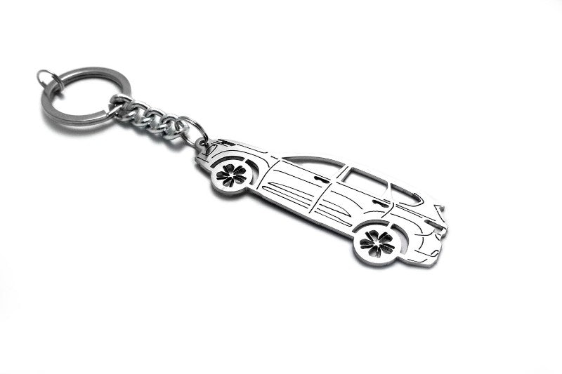 Car Keychain for Hyundai SantaFe IV (type STEEL) - decoinfabric