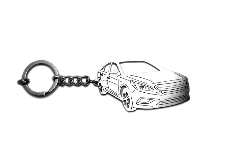 Car Keychain for Hyundai Sonata VII LF (type 3D) - decoinfabric