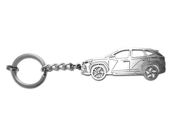 Car Keychain for Hyundai Tucson IV (type STEEL) Keychains opdesign