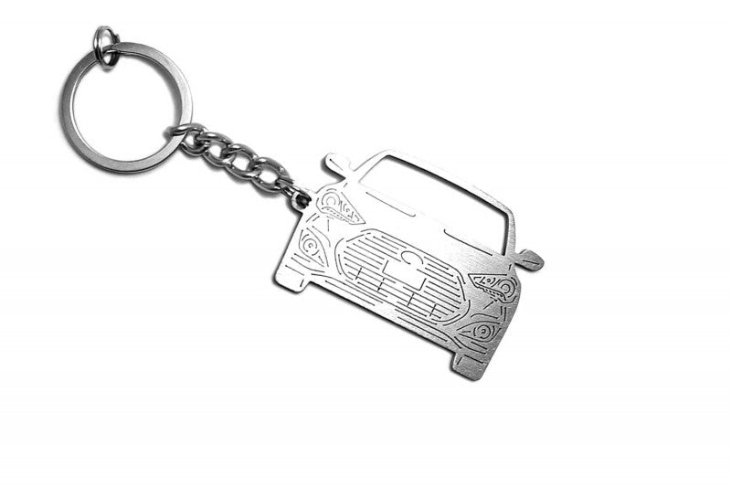 Car Keychain for Hyundai Veloster I (type FRONT) - decoinfabric