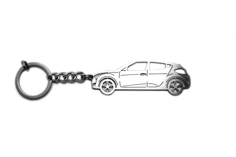 Car Keychain for Hyundai Veloster I (type STEEL) Keychains opdesign