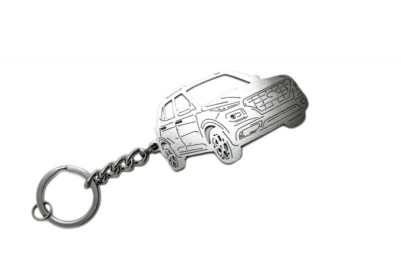 Car Keychain for Hyundai Venue (type 3D) - decoinfabric