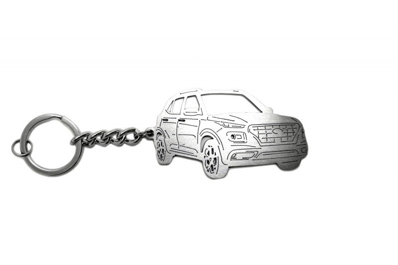 Car Keychain for Hyundai Venue (type 3D) - decoinfabric