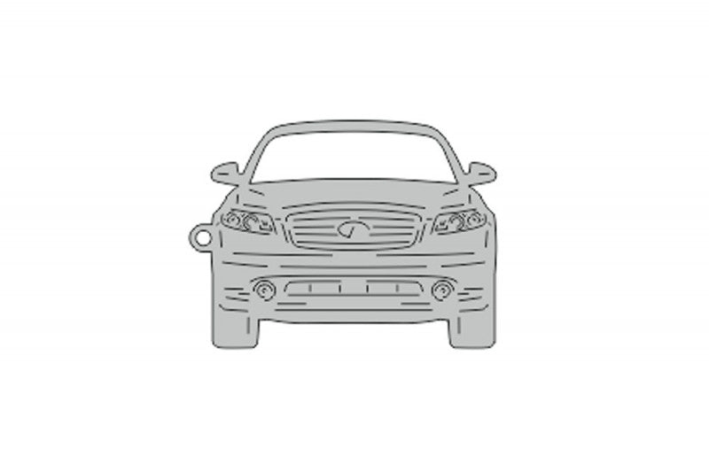 Car Keychain for Infiniti FX (type FRONT) Keychains opdesign