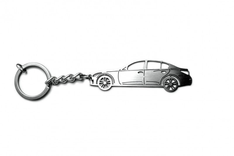 Car Keychain for Infiniti Q50 (type STEEL)