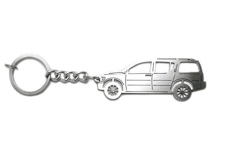 Car Keychain for Infiniti QX II (type STEEL) - decoinfabric