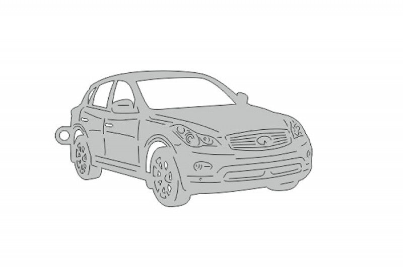 Car Keychain for Infiniti QX50 I (type 3D) Keychains opdesign