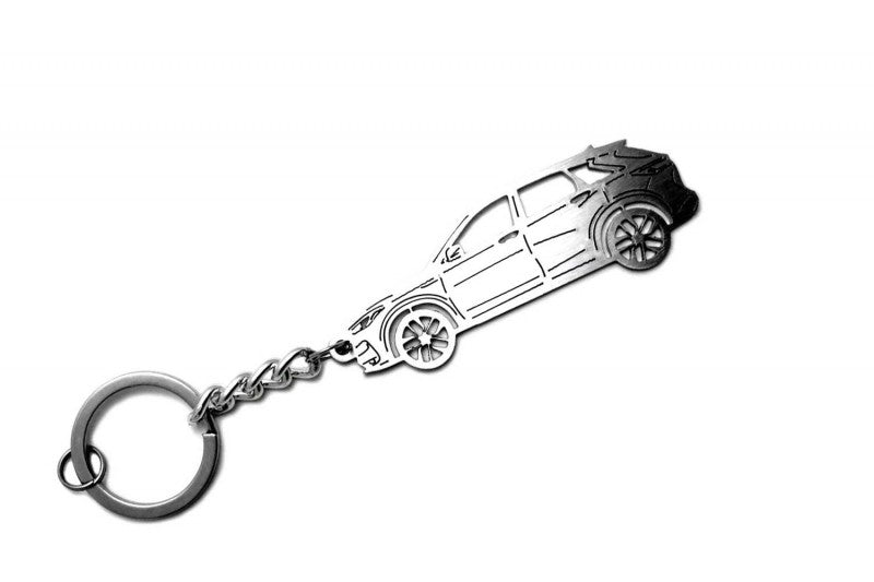Car Keychain for Infiniti QX50 II (type STEEL) - decoinfabric
