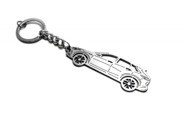 Car Keychain for Infiniti QX50 II (type STEEL) - decoinfabric