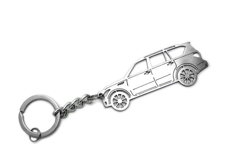 Car Keychain for Infiniti QX80 (type STEEL) - decoinfabric