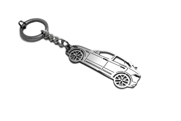 Car Keychain for Jaguar E-Pace (type STEEL)