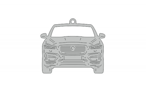 Car Keychain for Jaguar F-Pace (type FRONT)