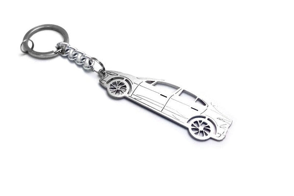 Car Keychain for Jaguar I-Type (type STEEL)