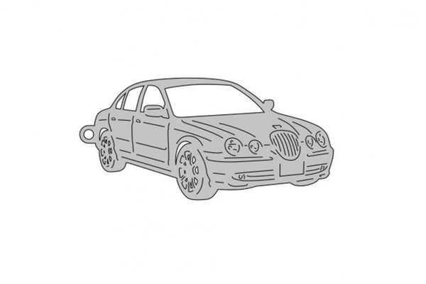 Car Keychain for Jaguar S-Type 1999-2008 (type 3D)