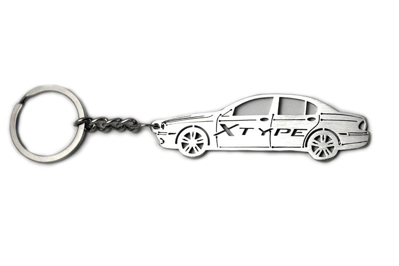 Car Keychain for Jaguar X-Type (type STEEL) Keychains opdesign