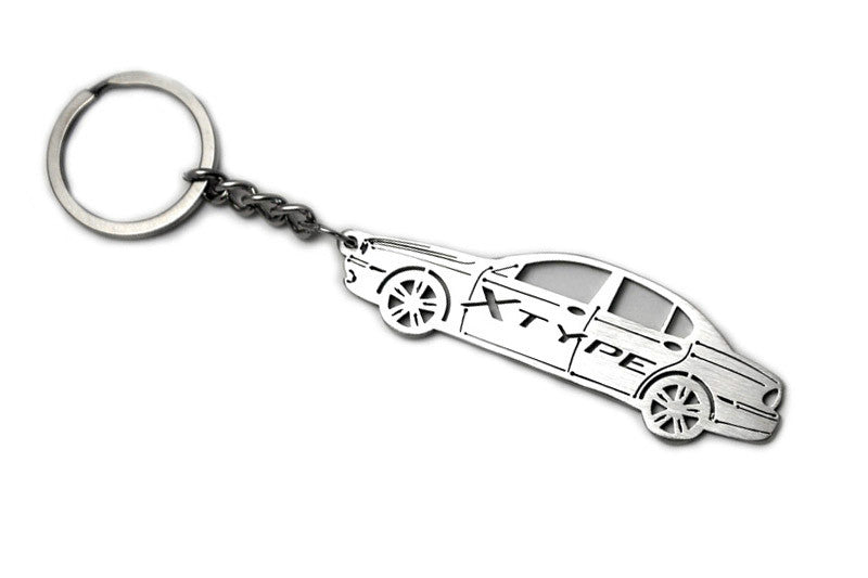 Car Keychain for Jaguar X-Type (type STEEL) Keychains opdesign