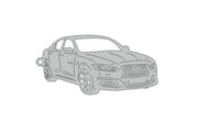 Car Keychain for Jaguar XF 2015+ (type 3D) Keychains opdesign