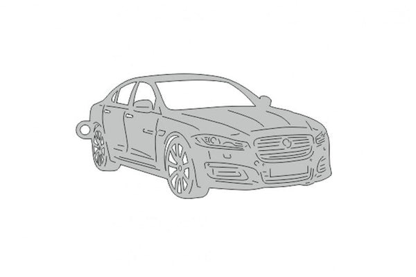Car Keychain for Jaguar XF 2015+ (type 3D)
