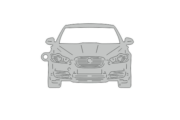 Car Keychain for Jaguar XF (type FRONT)
