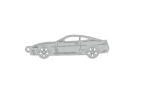 Car Keychain for Jaguar XK II 2006-2014 (type STEEL)