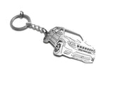 Car Keychain for Jeep Cherokee IV TrackHawk (type 3D) Keychains opdesign