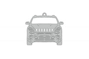 Car Keychain for Jeep Cherokee KL (type FRONT) Keychains opdesign