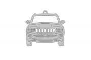 Car Keychain for Jeep Compass I 2011-2016 (type FRONT) Keychains opdesign