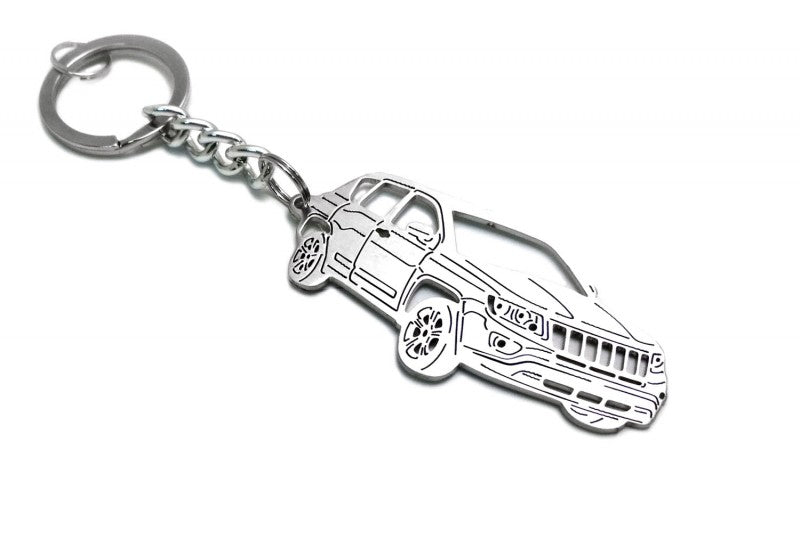 Car Keychain for Jeep Compass I (type 3D) - decoinfabric