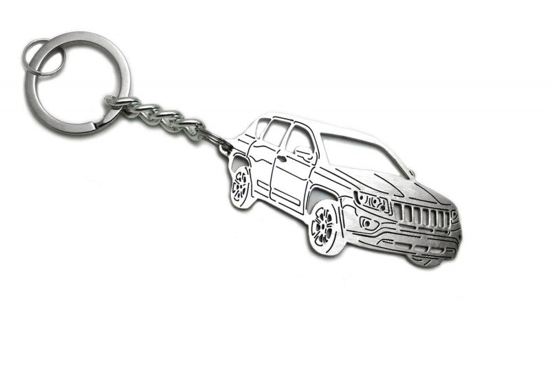 Car Keychain for Jeep Compass I (type 3D) - decoinfabric