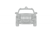 Car Keychain for Jeep Compass I (type FRONT) Keychains opdesign
