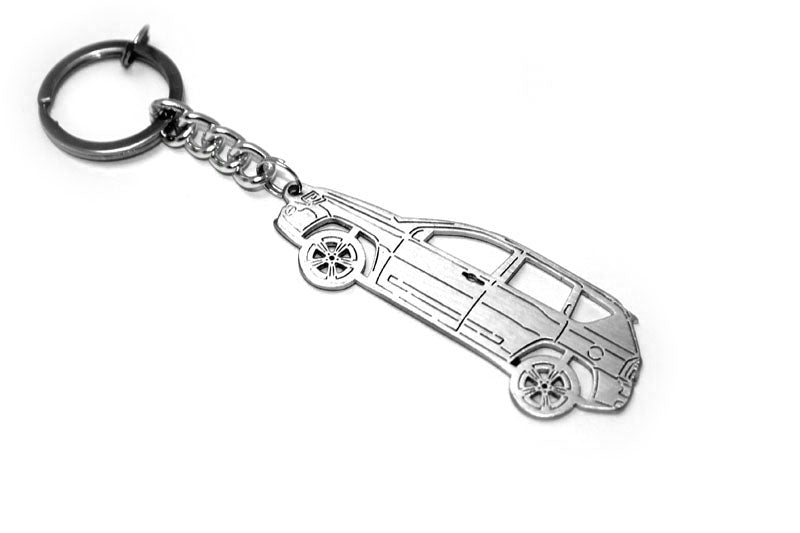 Car Keychain for Jeep Compass I (type STEEL) - decoinfabric