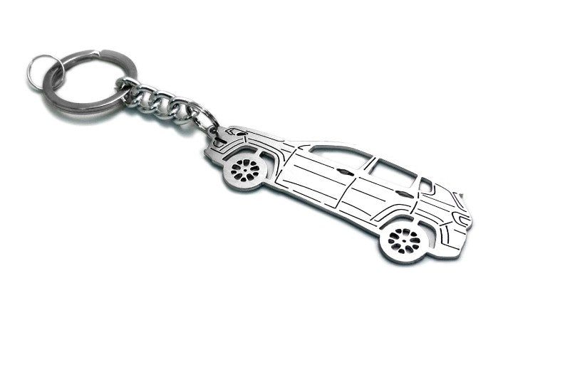 Car Keychain for Jeep Compass II (type STEEL) Keychains opdesign