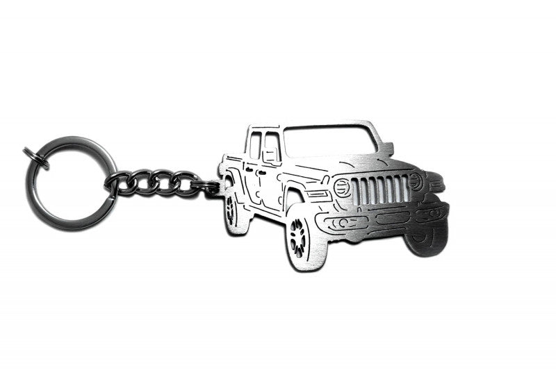 Car Keychain for Jeep Gladiator (JT) (type 3D) - decoinfabric