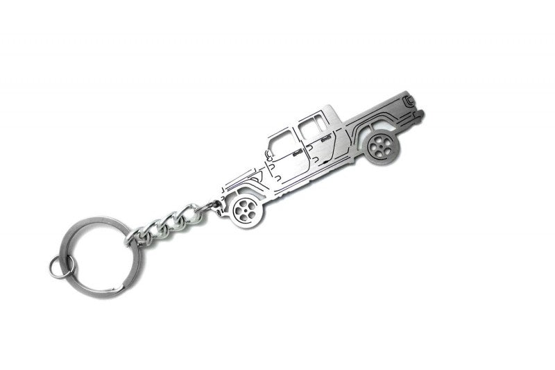 Car Keychain for Jeep Gladiator (JT) (type STEEL) Keychains opdesign