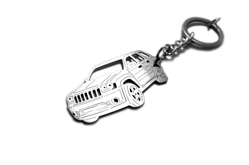 Car Keychain for Jeep Grand Cherokee III (type 3D) - decoinfabric