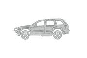Car Keychain for Jeep Grand Cherokee III (type STEEL) Keychains opdesign