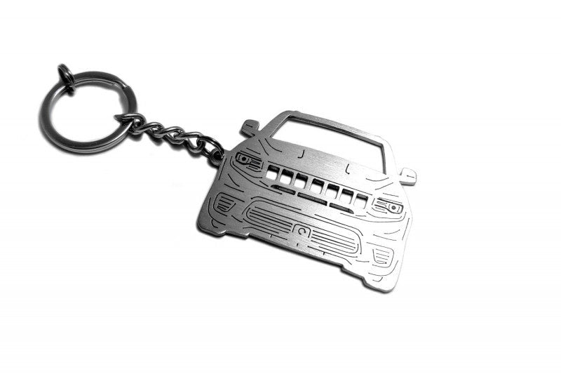 Car Keychain for Jeep Grand Cherokee IV TrackHawk (type FRONT) - decoinfabric