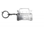 Car Keychain for Jeep Grand Cherokee IV TrackHawk (type FRONT) Keychains opdesign