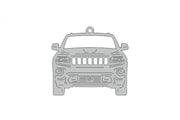 Car Keychain for Jeep Grand Cherokee IV (type FRONT) Keychains opdesign