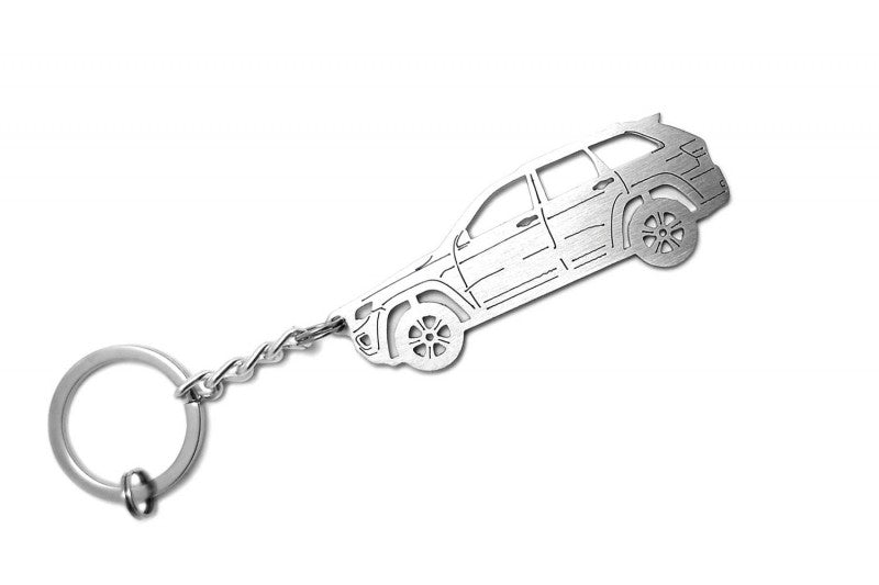 Car Keychain for Jeep Grand Cherokee IV (type STEEL) - decoinfabric