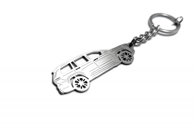 Car Keychain for Jeep Grand Cherokee V (type STEEL) - decoinfabric