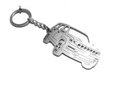 Car Keychain for Jeep Grand Wagoneer (type 3D) Keychains opdesign