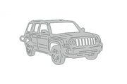 Car Keychain for Jeep Patriot (type 3D) Keychains opdesign