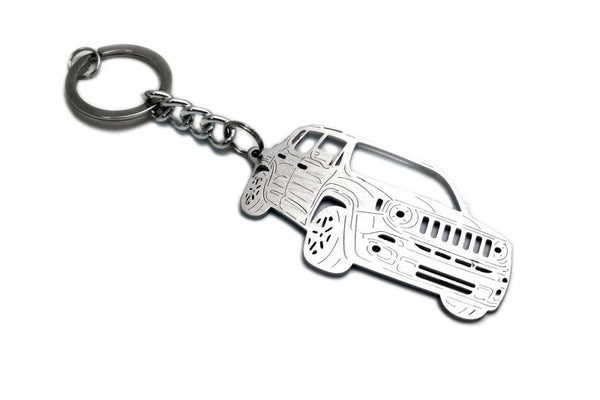 Car Keychain for Jeep Renegade (type 3D) - decoinfabric
