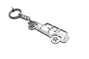 Car Keychain for Jeep Wrangler JK 5D (type STEEL) Keychains opdesign