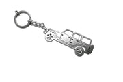 Car Keychain for Jeep Wrangler JK 5D (type STEEL) Keychains opdesign