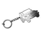 Car Keychain for Jeep Wrangler JK (type 3D) Keychains opdesign