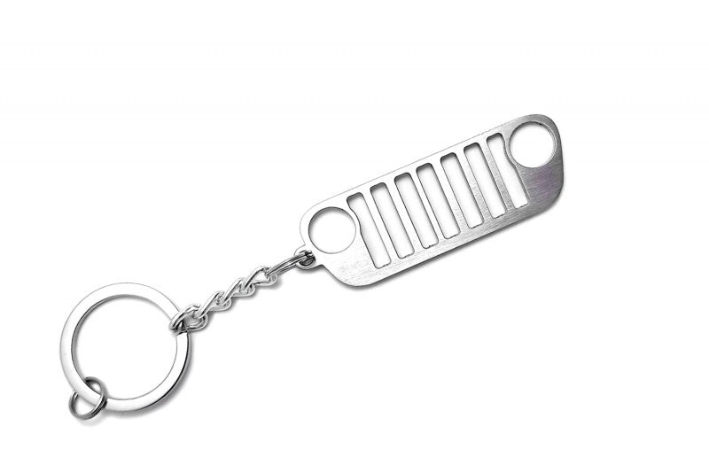 Car Keychain for Jeep Wrangler JL (type GRILL) Keychains opdesign